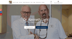 Desktop Screenshot of drkennethlight.com